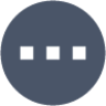 dots circle horizontal icon