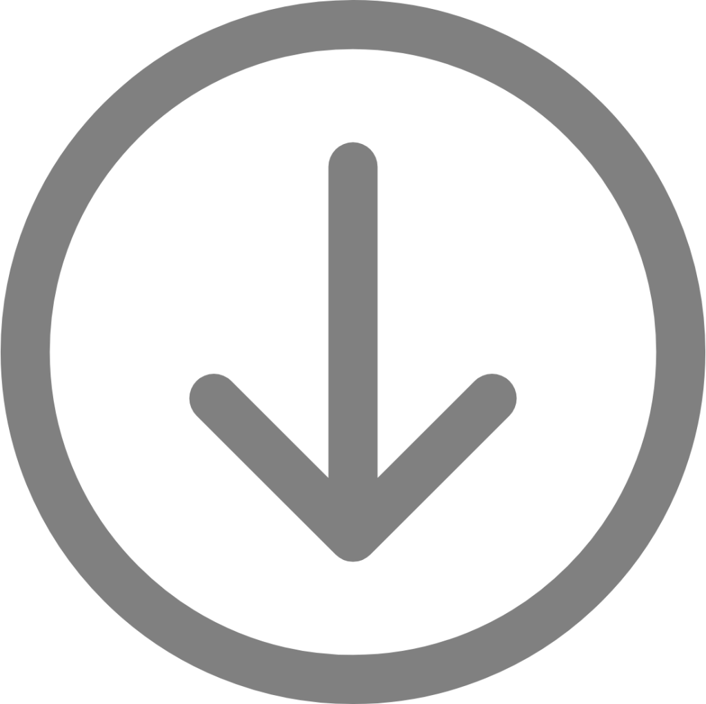 down circle icon
