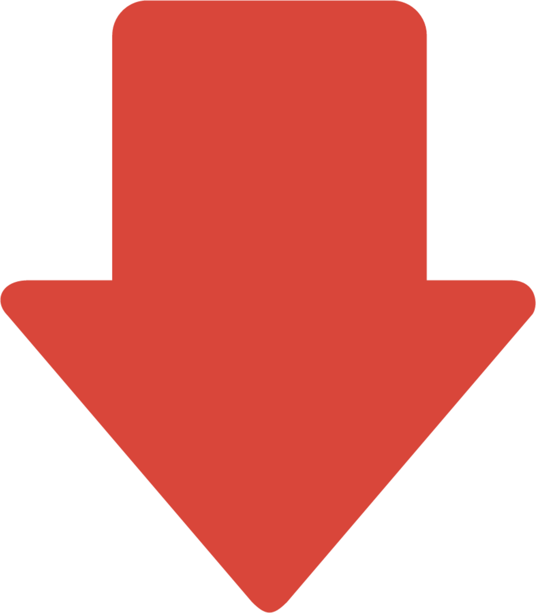 down red icon