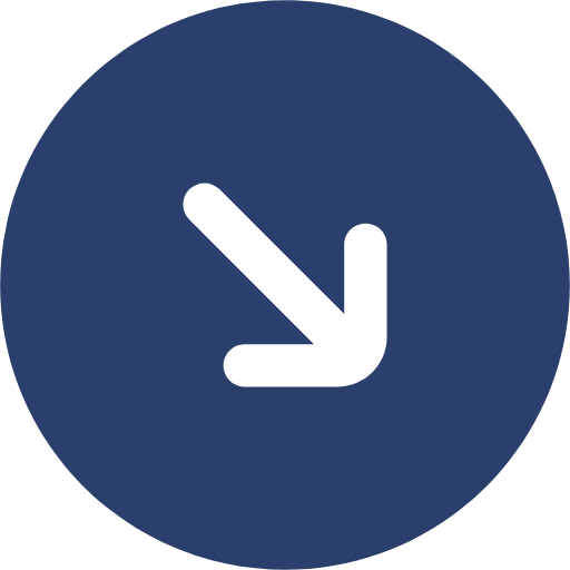 down right circle icon