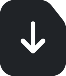 downloadfile (rounded filled) icon