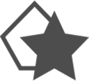 draw polygon star icon