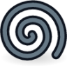 draw spiral icon