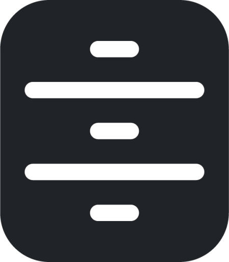 drawer (rounded filled) icon