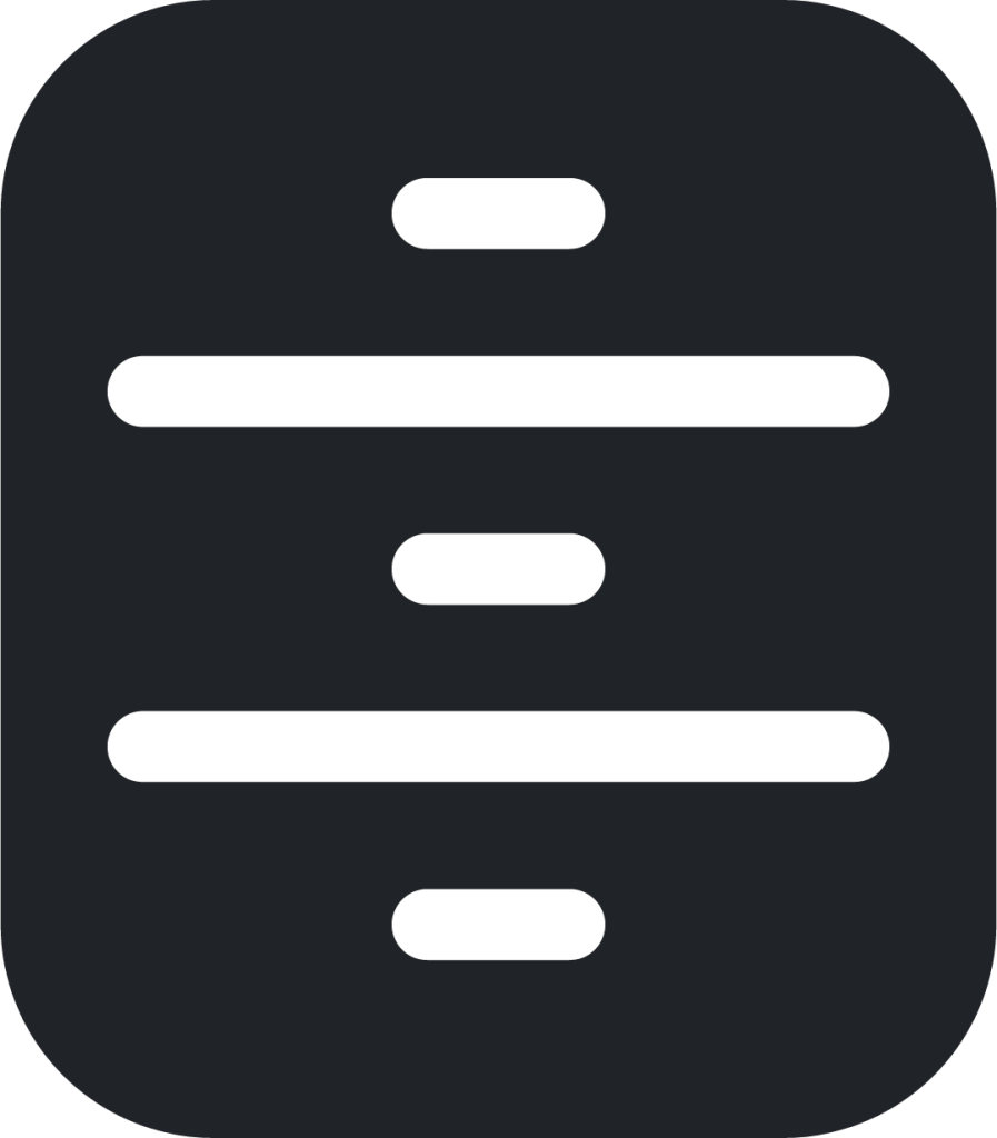 drawer (rounded filled) icon