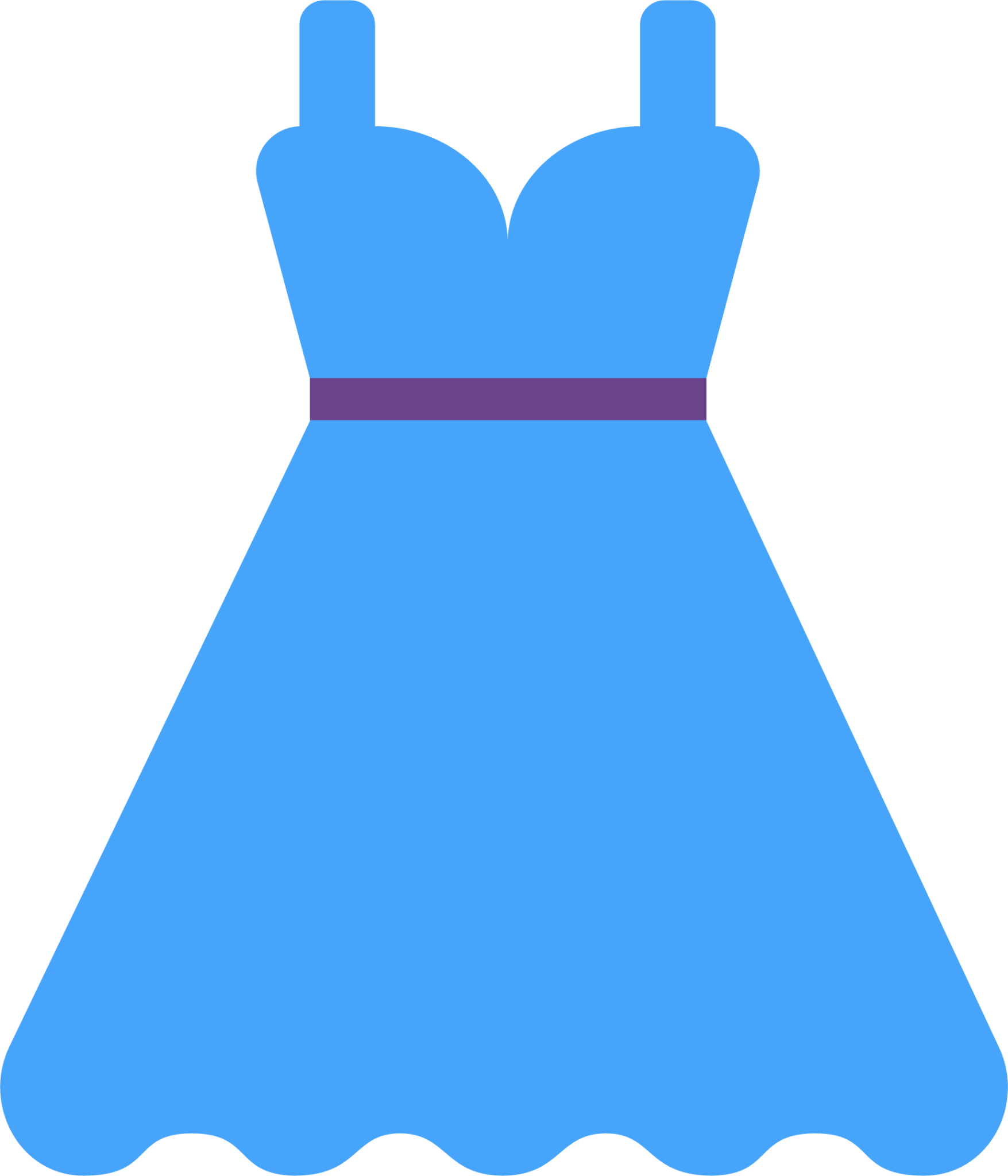 dress emoji
