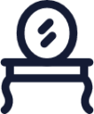 dressing table icon