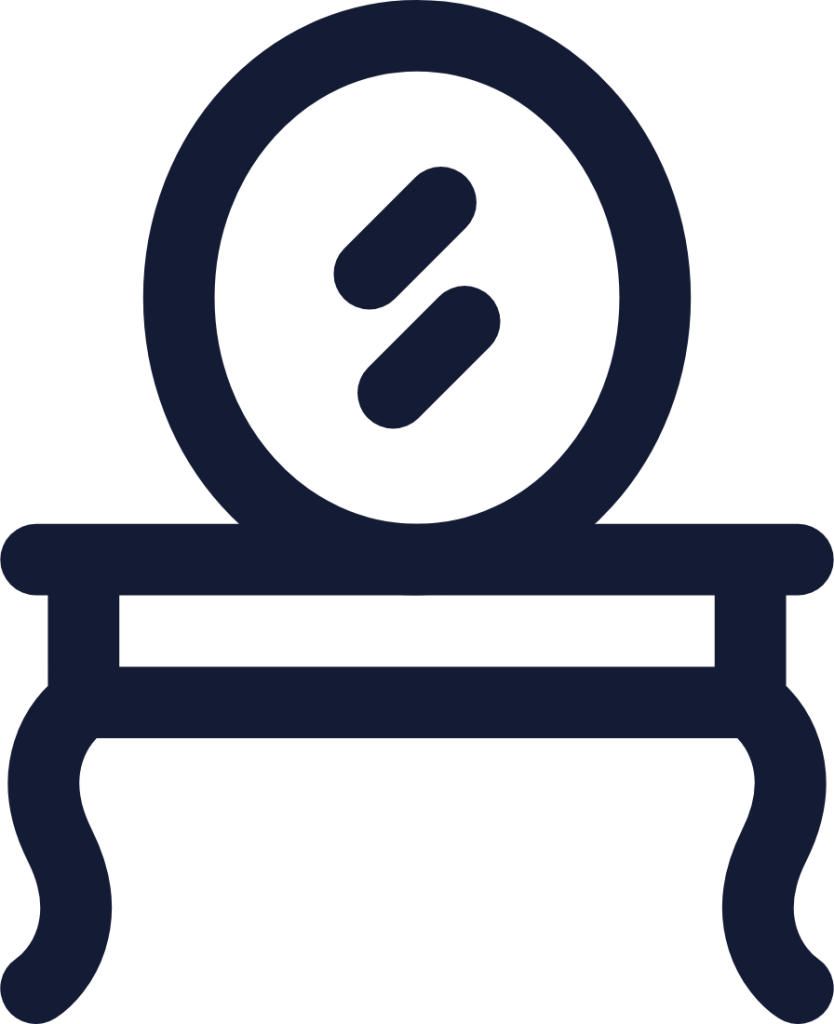 dressing table icon