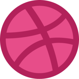 dribbble icon icon