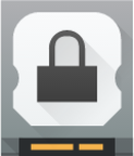 drive harddisk encrypted icon