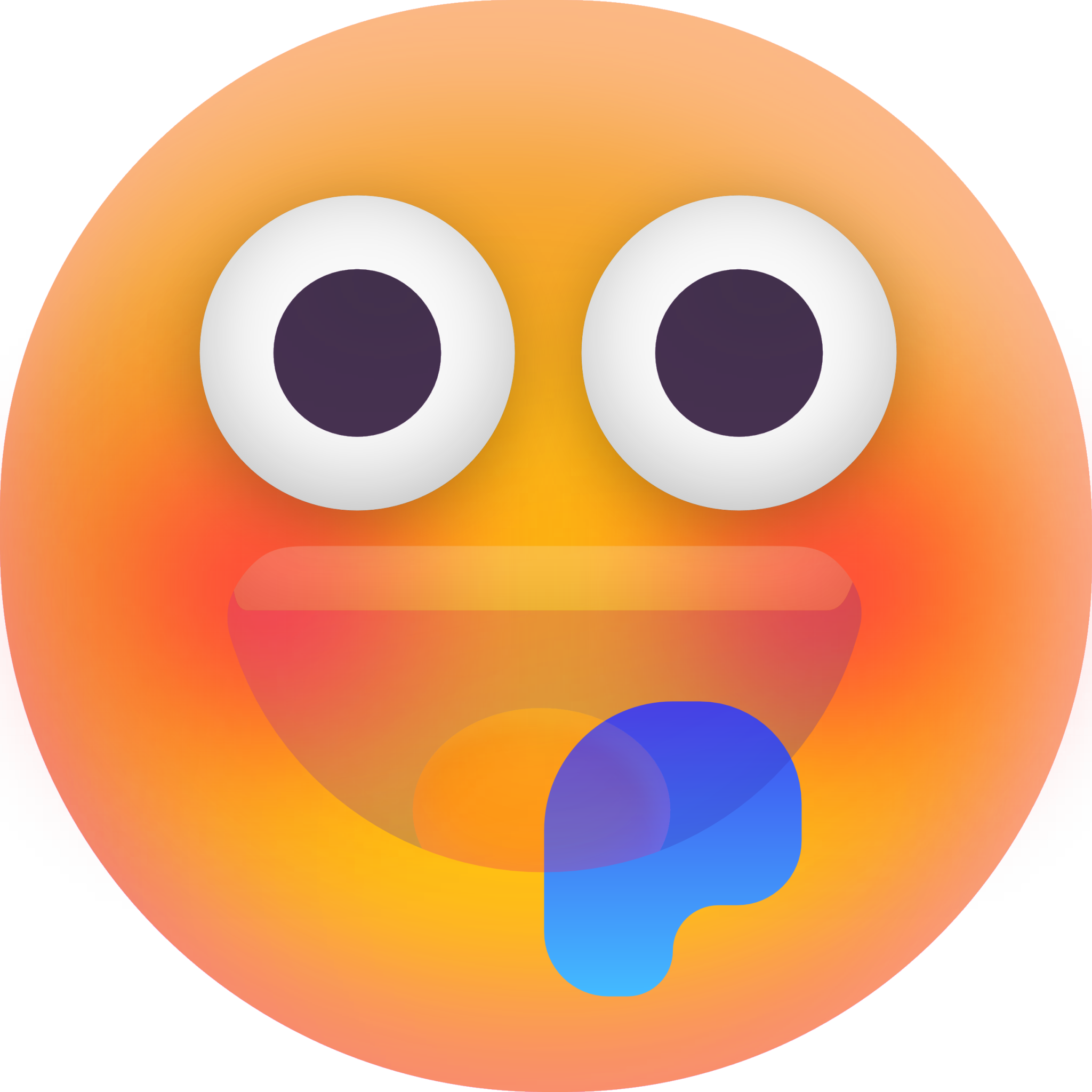 face screaming in fear Emoji - Download for free – Iconduck