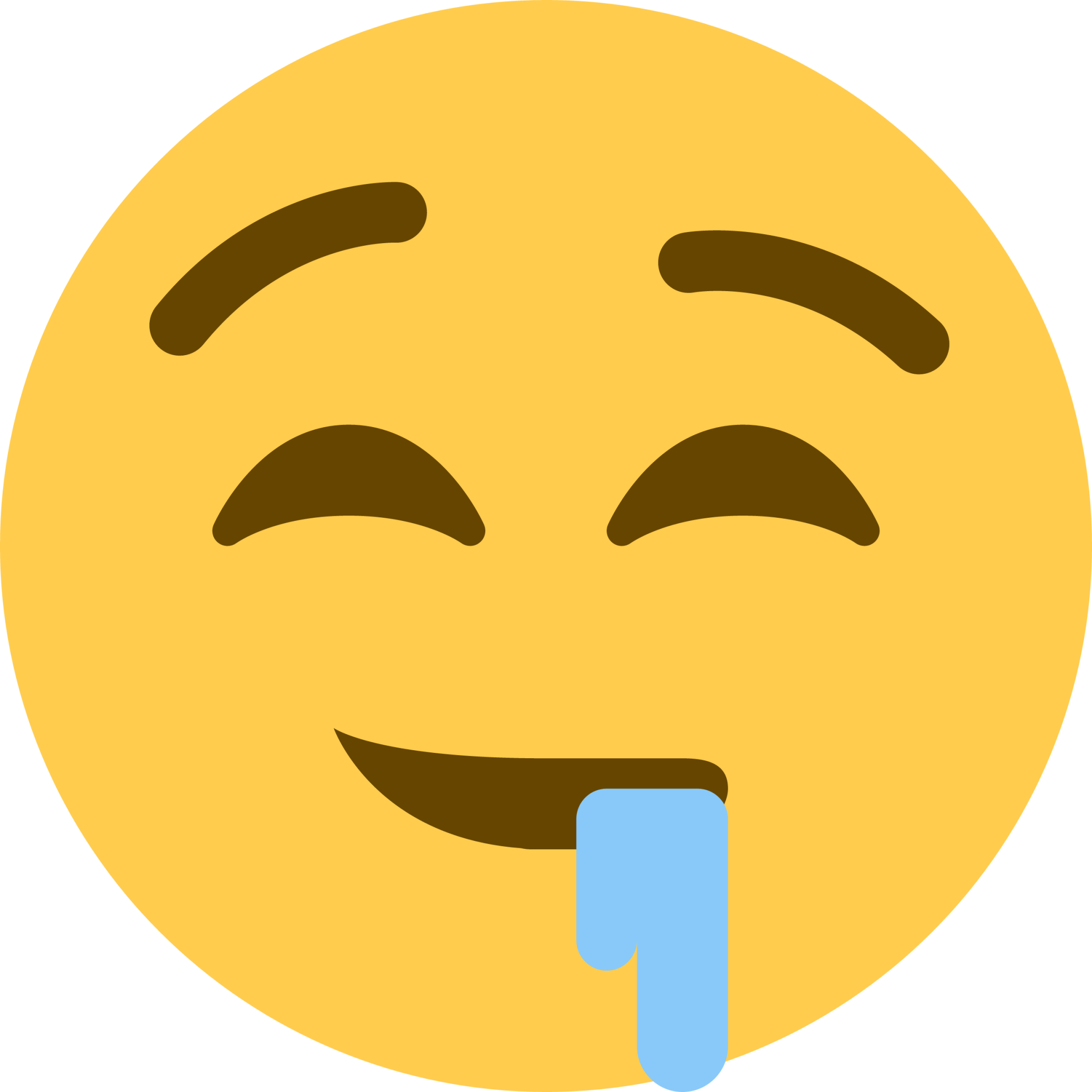 Drooling Face Emoji (U+1F924)
