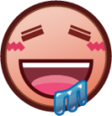 drooling face (plain) emoji