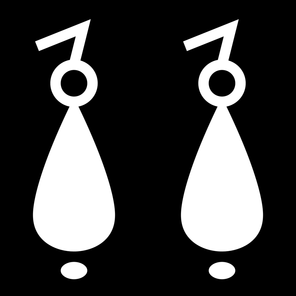 drop earrings icon
