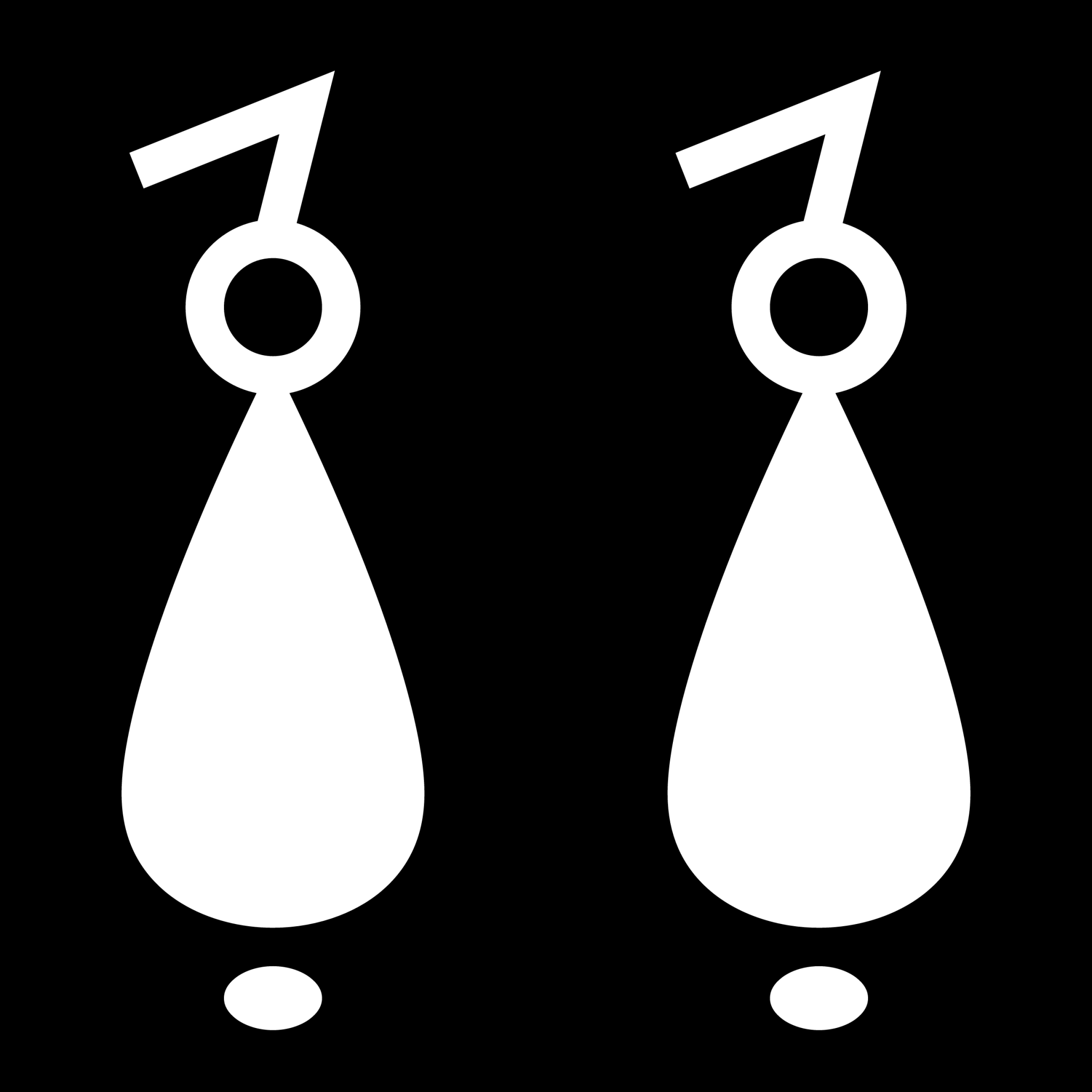 drop earrings icon