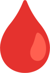 drop of blood emoji