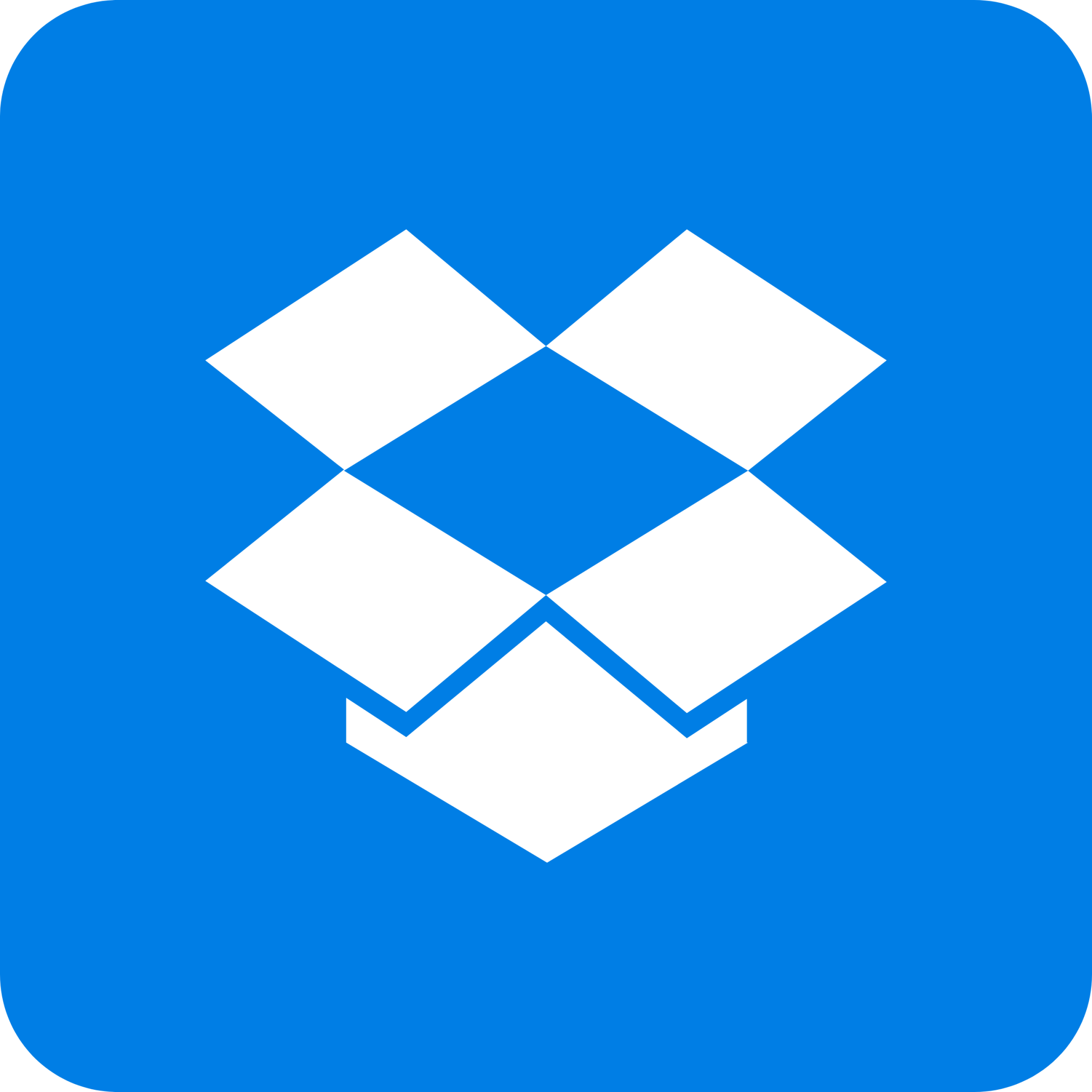 dropbox rounded icon
