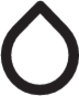 droplet outline icon