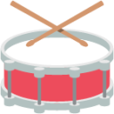 drum with drumsticks emoji