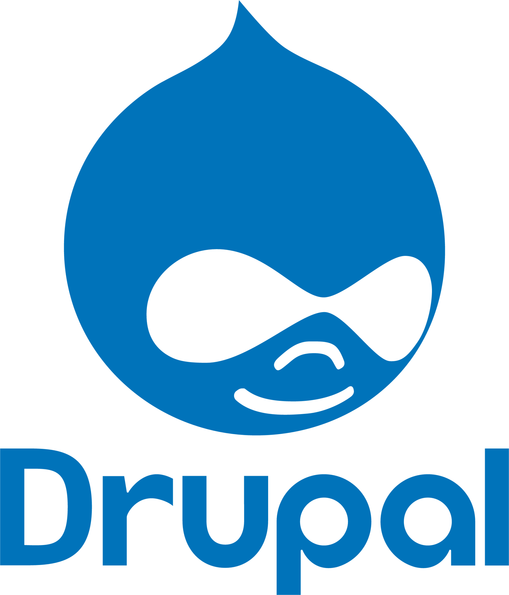 drupal plain wordmark icon