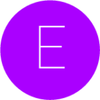 E letter icon