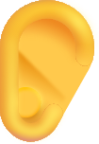 ear default emoji
