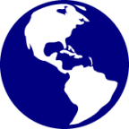 earth america outline icon