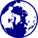earth north outline icon