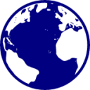 earth outline icon