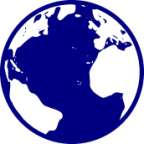 earth outline icon