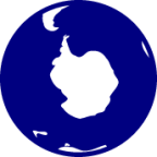 earth south outline icon