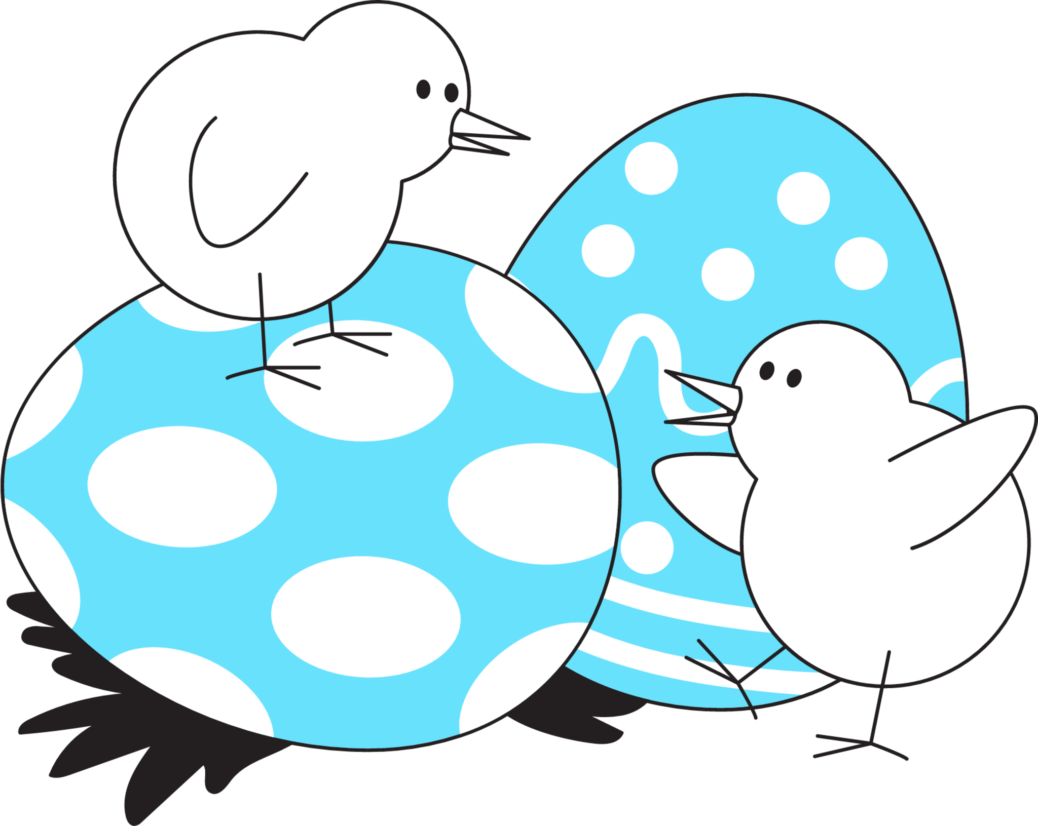 Easter egg illustration