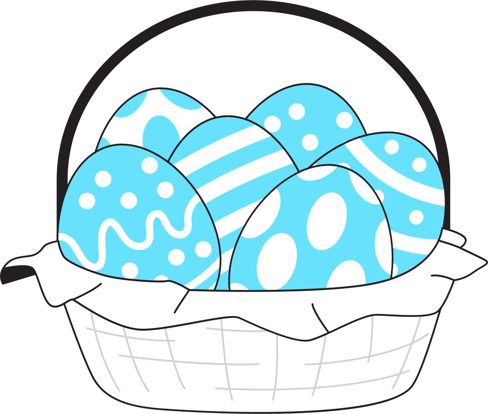 Easter egg illustration