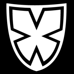 edged shield icon