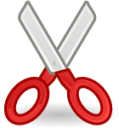 edit cut icon
