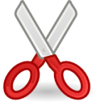 edit cut icon