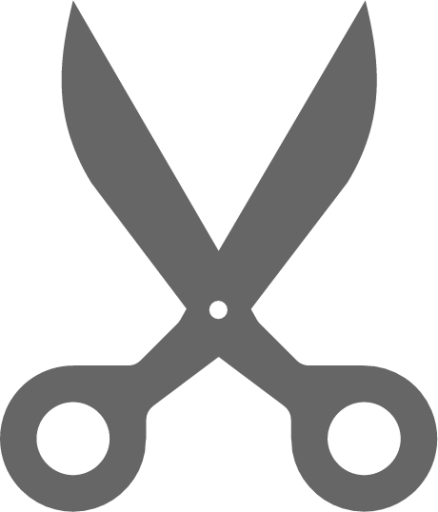 edit cut symbolic icon