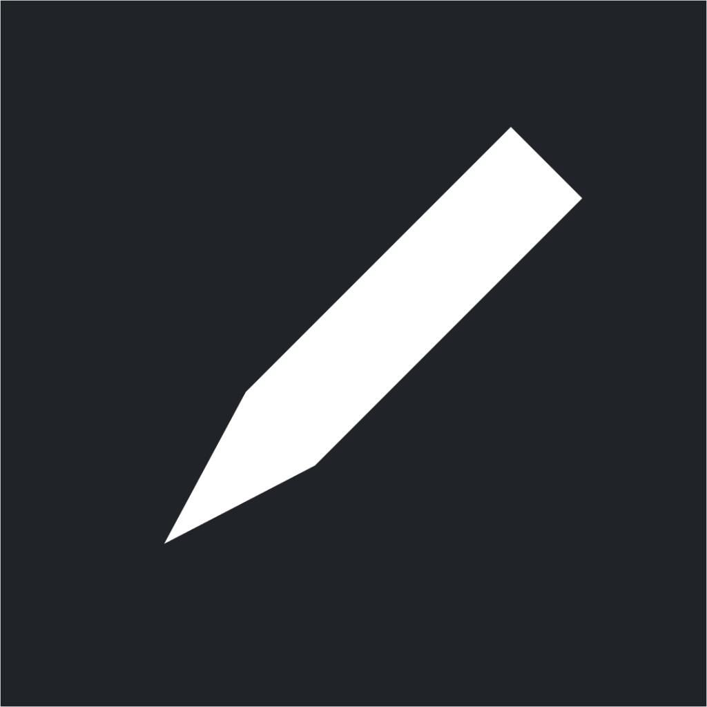 edit (sharp filled) icon