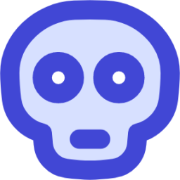 edit skull 2 crash death delete die error garbage remove skull trash icon