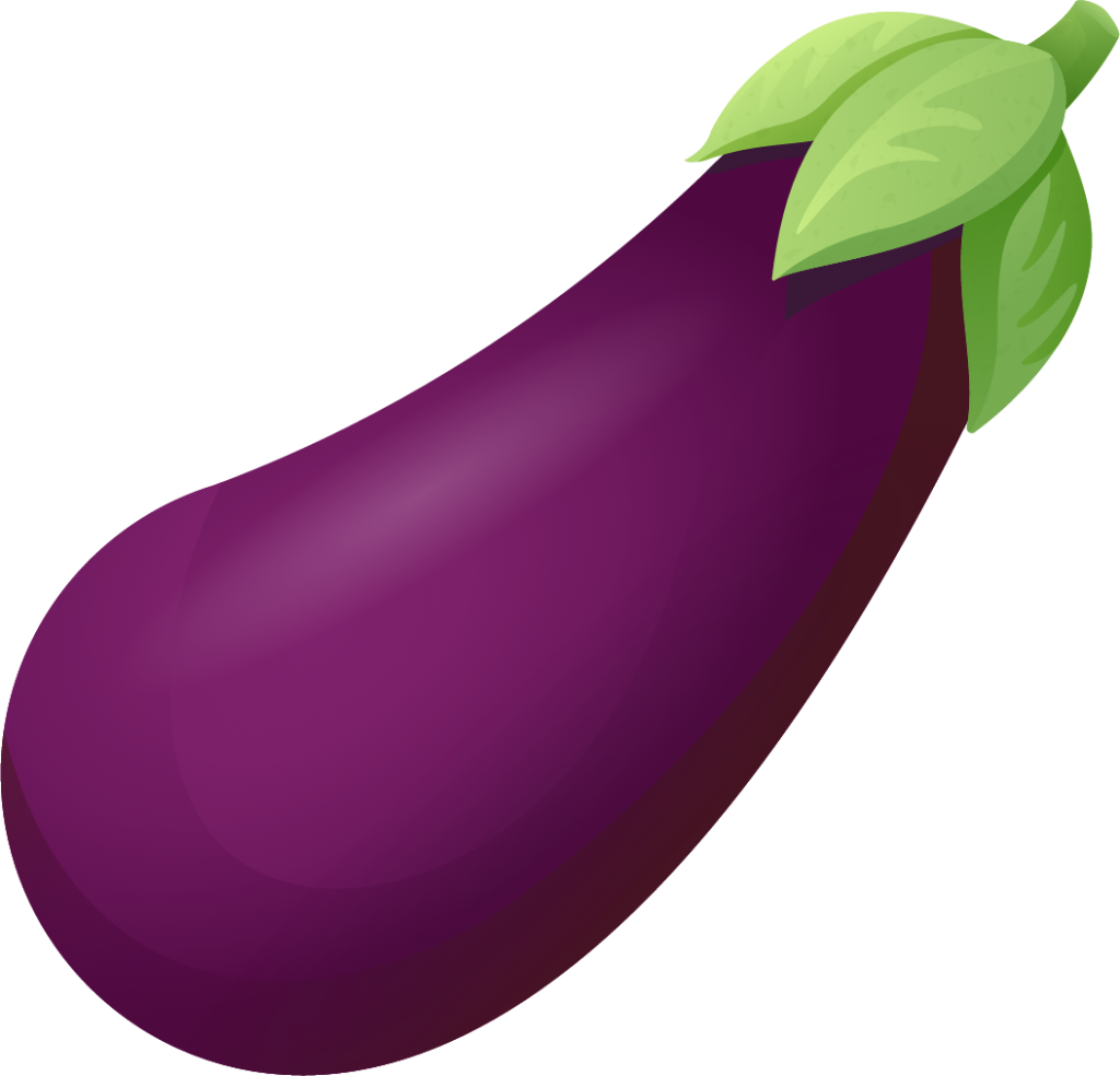 Eggplant emoji emoji