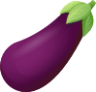 Eggplant emoji emoji