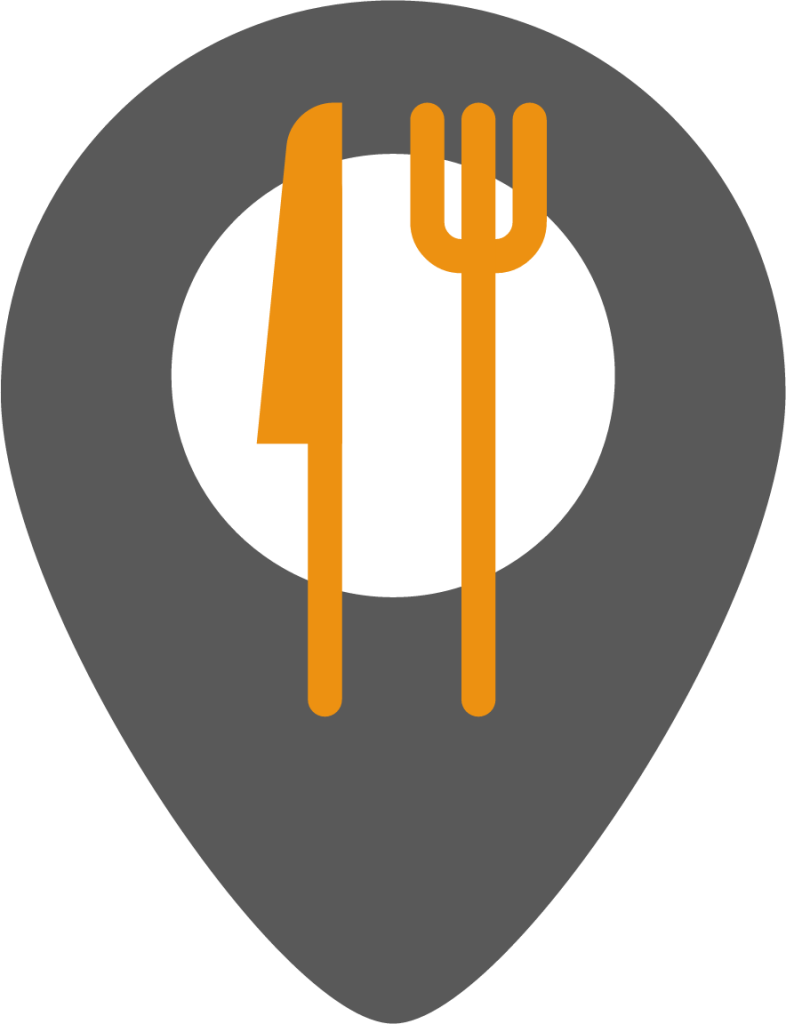 eggs breakfast fork knife icon