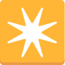 eight-pointed star emoji