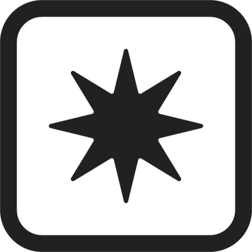 eight pointed star emoji