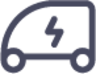 electric vehicle transportation icon