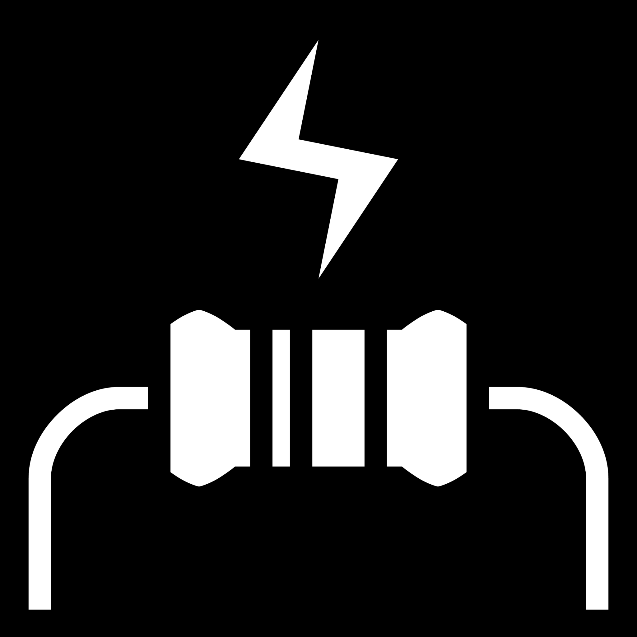 electrical resistance icon