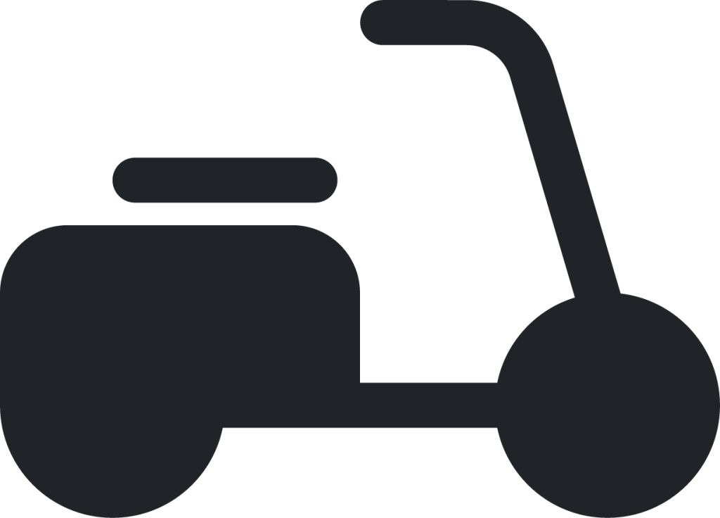 electricbicycle (rounded filled) icon