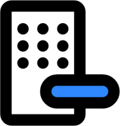 electronic door lock icon