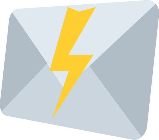 Electroninc mail emoji