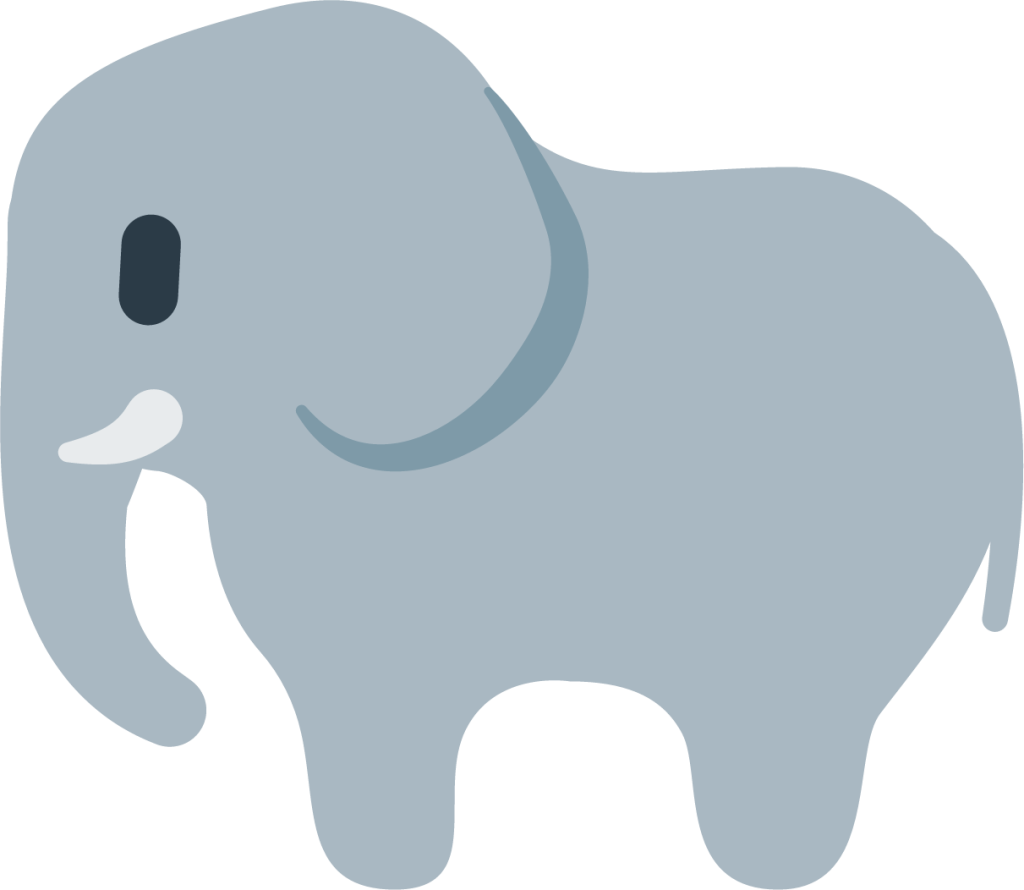 elephant emoji